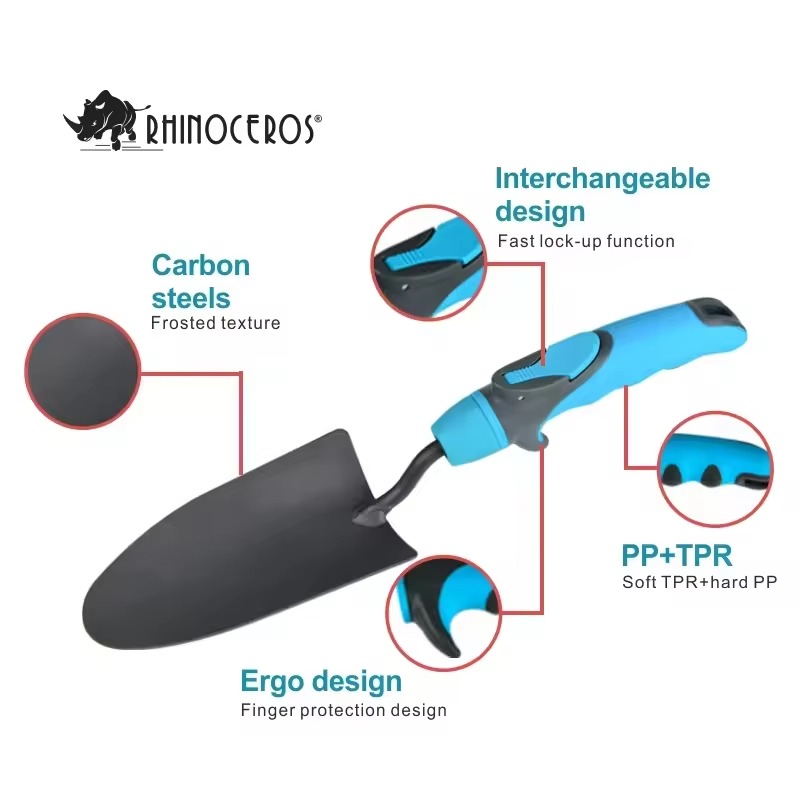 STLF Rhinoceros 3pcs Interchan - Spade Digging Fork recension och pris