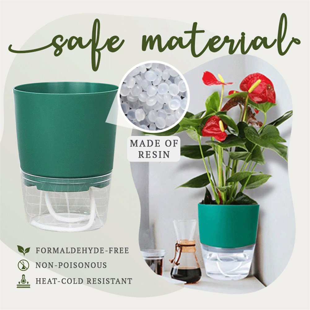 Lazy Hydroponic Flower Pot Aut - Automatic Plant Waterer recension och pris